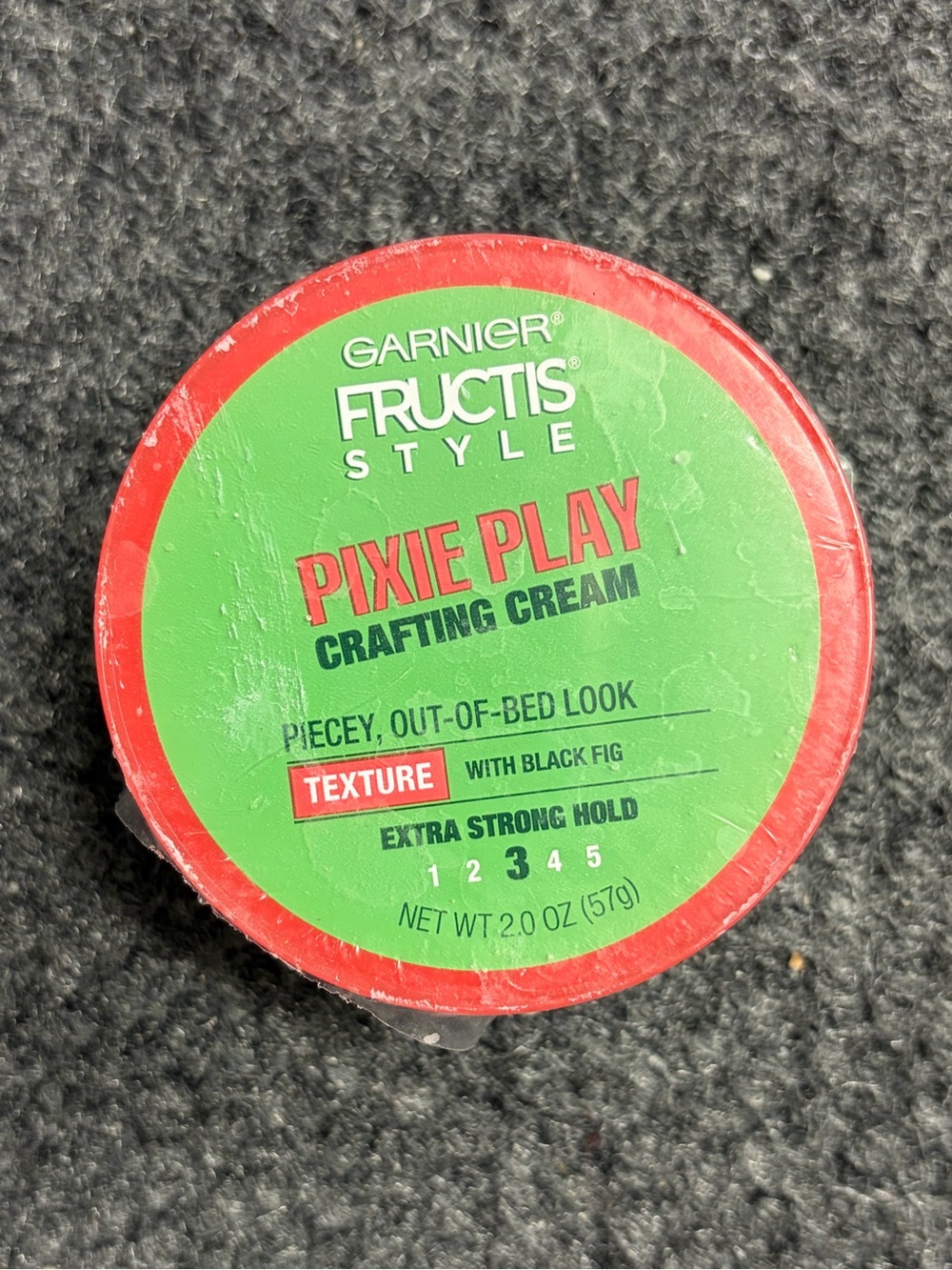 Garnier Fructis Pixie Play texture with black fig crafting cream New sealed 2oz